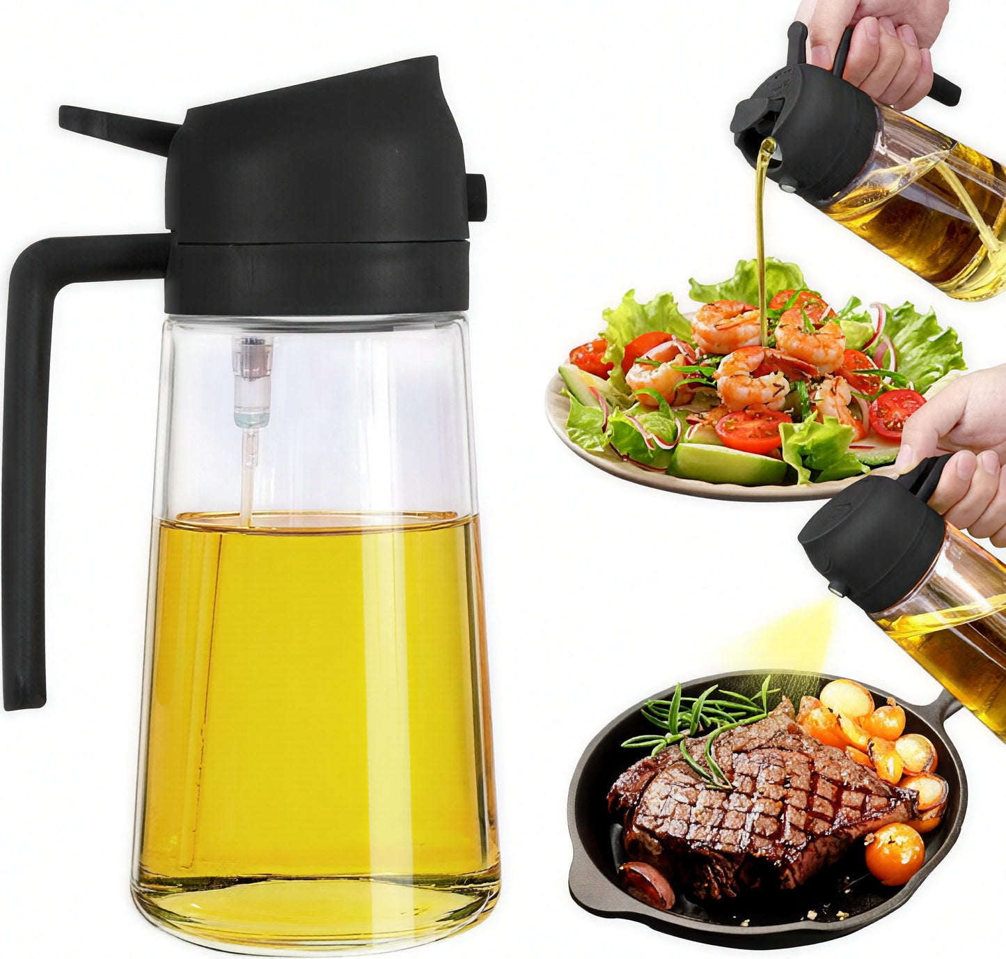 Cooking Oil Dispenser Bottle 500 ml